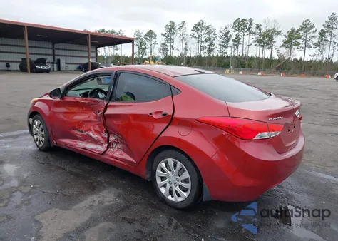 2013 Hyundai Elantra Gls/Limited z USA, uszkodzony, nr VIN 5NPDH4AE2DH20310